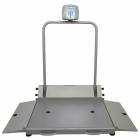 2610 Series Health o Meter Digital Wheelchair Dual Ramp Scale with Large Platform