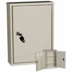 Harloff 2801AQ Heavy Duty Narcotics Cabinet, Double Door Double Lock, Thin Profile 15"H x 11"W x 4"D