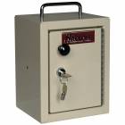 Harloff 2811AQ Small Narcotics Cabinet, Single Door Single Lock, 10"H x 7"W x 7"D