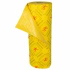 #3000-32 HiViz HydroGrabber Absorbent Mat Roll - 32"x50'  (24" Perforated), Standard Weight, with Poly Backing