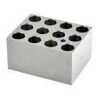 OHAUS 30400153 Single Module Block for HB Series Dry Block Heaters - 12 x 15/16 mm Test Tubes