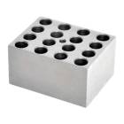 OHAUS 30400165 Single Module Block for HB Series Dry Block Heaters - 16 x 12/13 mm Test Tubes