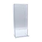 OmniMed 304030 Clear PETG Wall Mounted Safety Glasses Dispenser