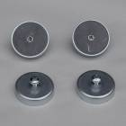 OmniMed 305200 Set of 4 Mounting Magnets for 0.0" - 0.10" Material