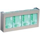 Omni Quadruple Stainless Steel Glove Box Holder