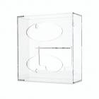 OmniMed 305364 Deluxe Acrylic Double Glove Box Holder