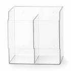 OmniMed 305392 Acrylic Double Surgical Glove Box Holder