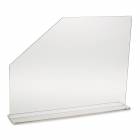 OmniMed 307202 Acrylic Splash Guard - Medium Size 18” H x 4.5” W x 21.25” D