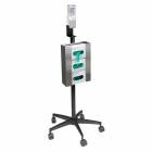 OmniMed 350351 Mobile Glove And Sanitizer Stand