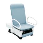 UMF Medical 3503BS-450-300-ACCESS FusionFREEDOM™ Exam Chair with Power Back, OneTouch WheelBase® System, Drawer Warmer, and Electrical Outlet - Blue Skies (Please Note: The Image Shown May Include Accessories That Do Not Come with the Standard Model)