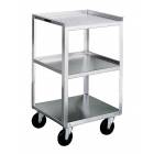 Lakeside Stainless Steel Utility Tables - No Drawers - Three Shelves