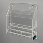 Poltex 3UPFILE-W 3 Slot Document Holder, Landscape and Wall Mount