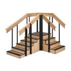Clinton 4-5080-30 and 4-5080-36 Convertible Staircase, 30" Width and 36" Width