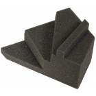 Vinyl Covered Knee Wedge Bolster Sponge [25 x 16 x 8.25