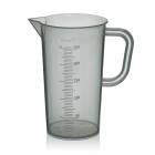 BrandTech 440491 Polypropylene Pitcher with Molded Graduations - 250mL
