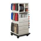 Clinton 5140-1GR Zeus SuperRac, Gray - Front (Physical Activity Aids are Not Included)