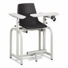 Clinton Standard Lab Series Extra-Tall Blood Drawing Chair with Flip-Arm Model 66011-P