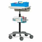 Clinton 67002 Phlebotomy Store & Go Cart (Tray pictured on top and all supplies shown not included)