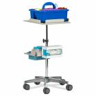 Clinton 67021 Phlebotomy Store & Go Cart (Tray pictured on top and all supplies shown not included)