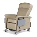 Champion Healthcare Solutions 68P Ascent II Bariatric Transport Recliner with Wing Back, Swing-Away Arms, Power Recline (Second Side-Away Table is Sold Separately)