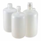 Globe Scientific Diamond® RealSeal™ Large Format Narrow Mouth, PP Bottle with PP Cap