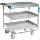 Lakeside Stainless Steel Guard Rail Utility Carts