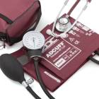 ADC 768-670-11ABD Pro's Combo II™ DH Pocket Aneroid/Scope Kit, Burgundy