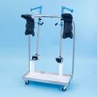 SchureMed 800-0074-P Pediatric Stirrup Dolly (Stirrups and Boot Pads are for display purposes only)