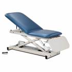 Open Base Power Casting Table with Adjustable Backrest & Laminate Leg Rest
