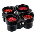OHAUS 83041493 Blood Tube Package with R-S4X1000/4MIS Swing Out Rotor, 1 x 1000 mL Buckets, and Blood Tube Racks