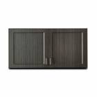 Clinton 8348 Wall Cabinet with 2 Doors - 48" W x 24" H, Fashion Finish Twilight