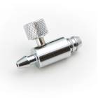 ADC 871 Replacement Deluxe Air Valve for Pocket and Clock Aneroid Sphygmomanometers - Silver