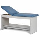 Clinton Model 91020 Panel Leg Series Treatment Table with Full Shelf
