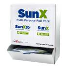 AERO Healthcare 91661 SunX30 Sunscreen Lotion and Utility Towelette Pack with Dispenser