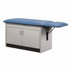 Clinton 91882-27 Cabinet Style Space Saver Table with Flat Top and Leg Rest - Wedgewood Laminate