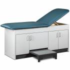 Clinton 9704-30 Cabinet Style Step-Up Treatment Table 4-Door 30" Wide