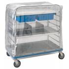 Pedigo Disposable Clear Cart Cover (Roll of 100) for CDS-147 Distribution Cart