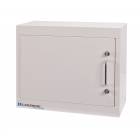 Lakeside Narcotic Cabinet w/ Handle, One Shelf, Single Door, Double Lock - 15" H x 18" L x 8" W