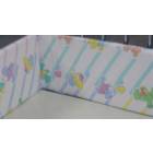 Model C38 Teddy Bear Foam Bumper Pad for 24" W x 36" L Neonatal Crib