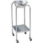 Pedigo Stainless Steel Single Basin Stand With 1 Stainless Steel Basin & Lower Shelf