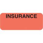 INSURANCE Label - Size 1 7/8"W x 3/4"H