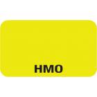 HMO Label - Size 1 1/2"W x 7/8"H