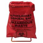 MTC Bio A9004-SK Benchtop Biohazard Disposal Bag & Holder Set