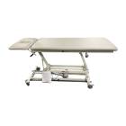 Pivotal Health AM-BA200 AM-BA Bar Activated Hi-Lo Treatment Table with 2 Section and Casters - With Nose Hole - Drawing