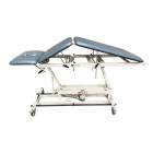 Pivotal Health AM-BA300 AM-BA Bar Activated Hi-Lo Treatment Table with 3 Section and Casters - With Elevating Midsection
