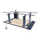 Pivotal Health Solutions AM-TM702 Electric Height Platform Mount Parallel Bars, 84" Length