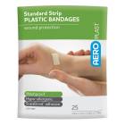 AERO Healthcare AP10125 AeroPlast™ Standard Plastic Strip Bandages - Pack of 25