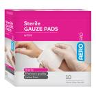 AERO Healthcare APG1010SUS AeroPad™ Gauze Pads, 4" x 4" - Pack of 10