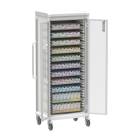 Pegasus Apollo E Type Suture Storage Cart with 4 Panels and Single Column, Glass Door (Supplies are Not Included)