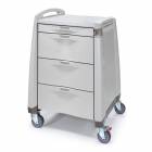 Capsa AVPCS10-CSHDC-D103-STK Quickship Avalo PCS Punch Card Medication Cart with Key Lock